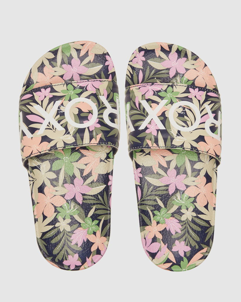 Girls 8-16 Slippy Printed Sandals