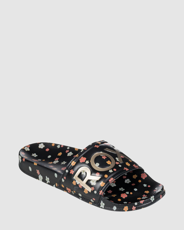 Womens Slippy Printed Slider Sandals