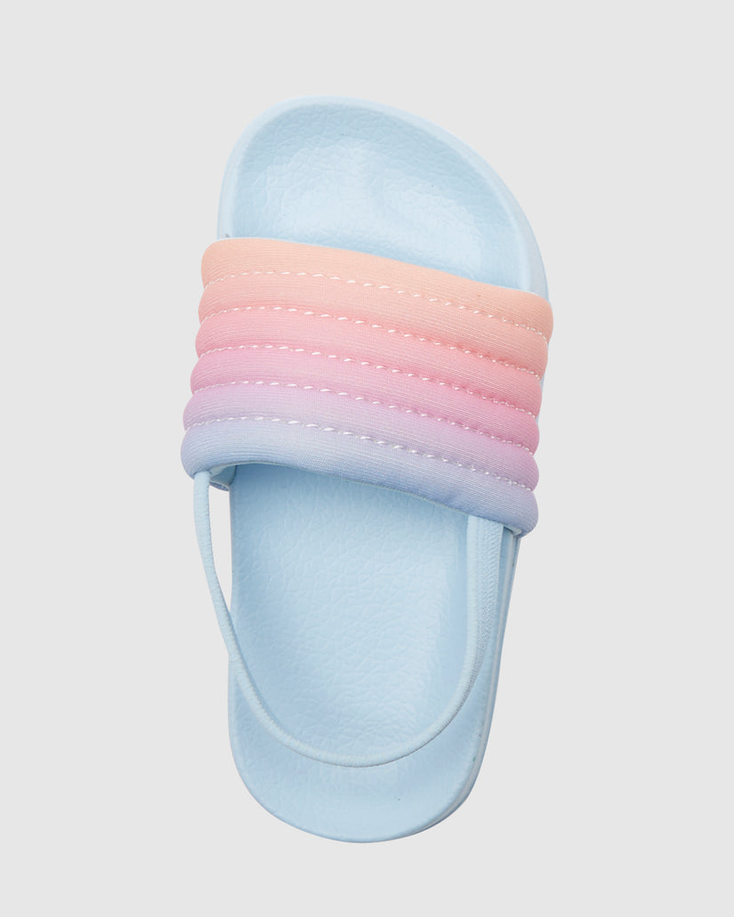 Toddlers Slippy Ribbed Sandals