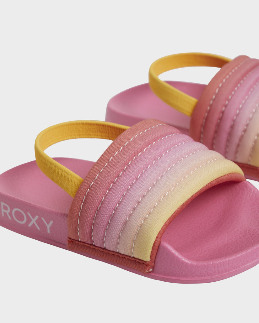 Toddlers Slippy Ribbed Sandals