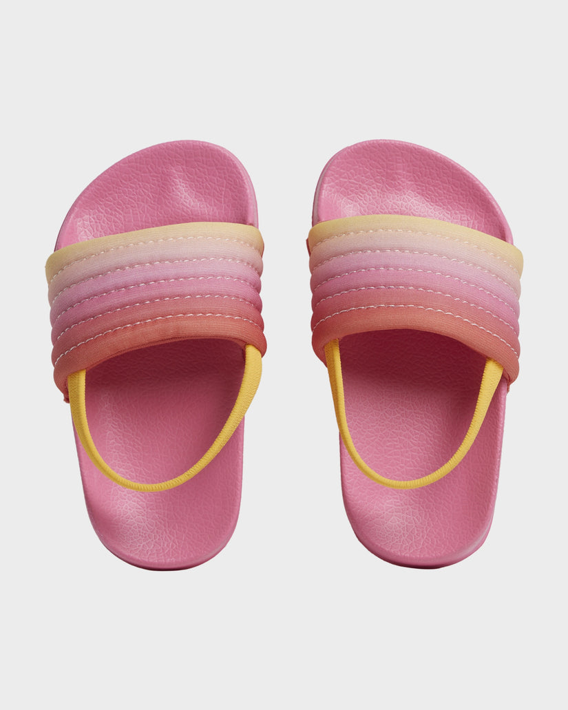 Toddlers Slippy Ribbed Sandals