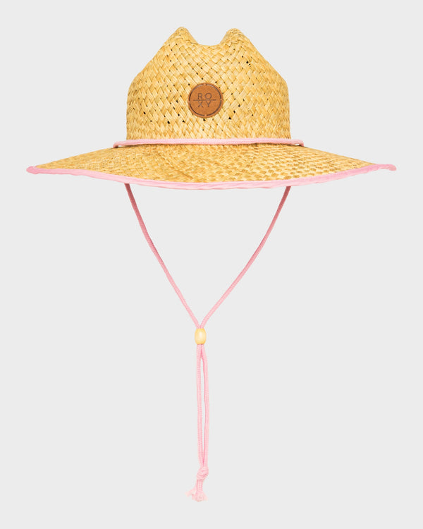 Girls 8-16 Pina To My Colada Solid Sun Hat