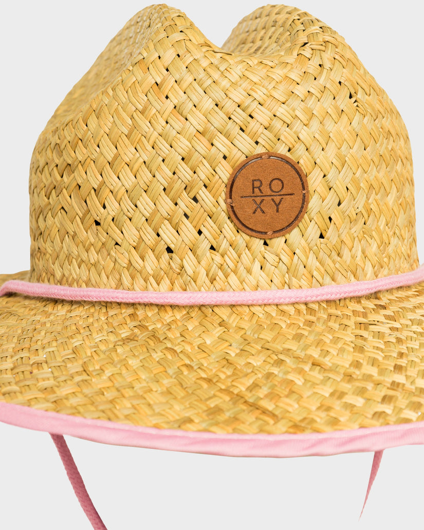 Girls 8-16 Pina To My Colada Solid Sun Hat