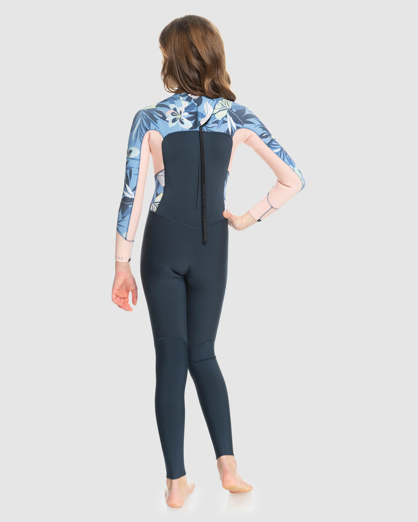 Girls 8-16 3/2Mm Swell Series Back Zip Wetsuit