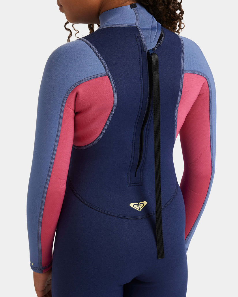 Girls 4-16 2/2mm Prologue Back Zip Long Sleeve Springsuit