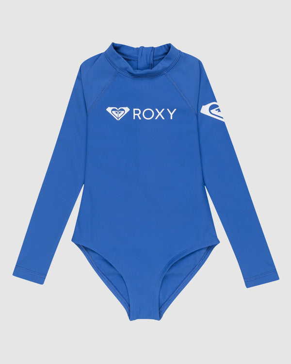 Girls 8-16 Heater Onesie Long Sleeve Rash Vest