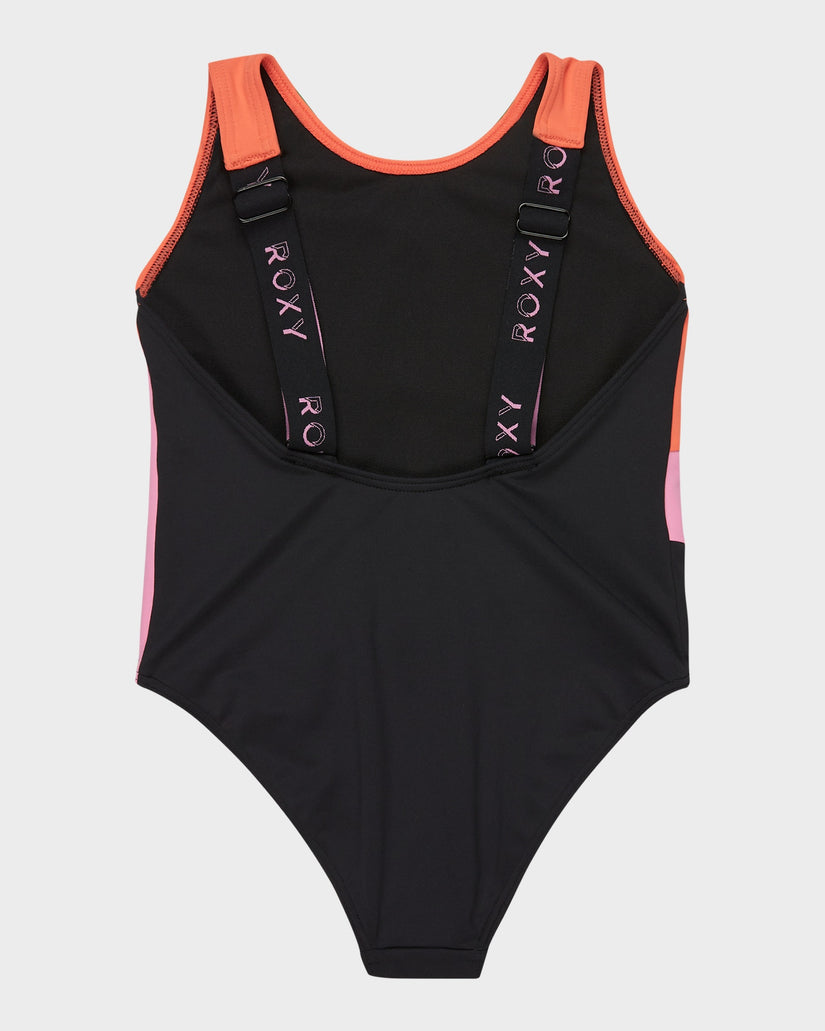 Girls 8-16 Colorblock One Piece Swimsuit