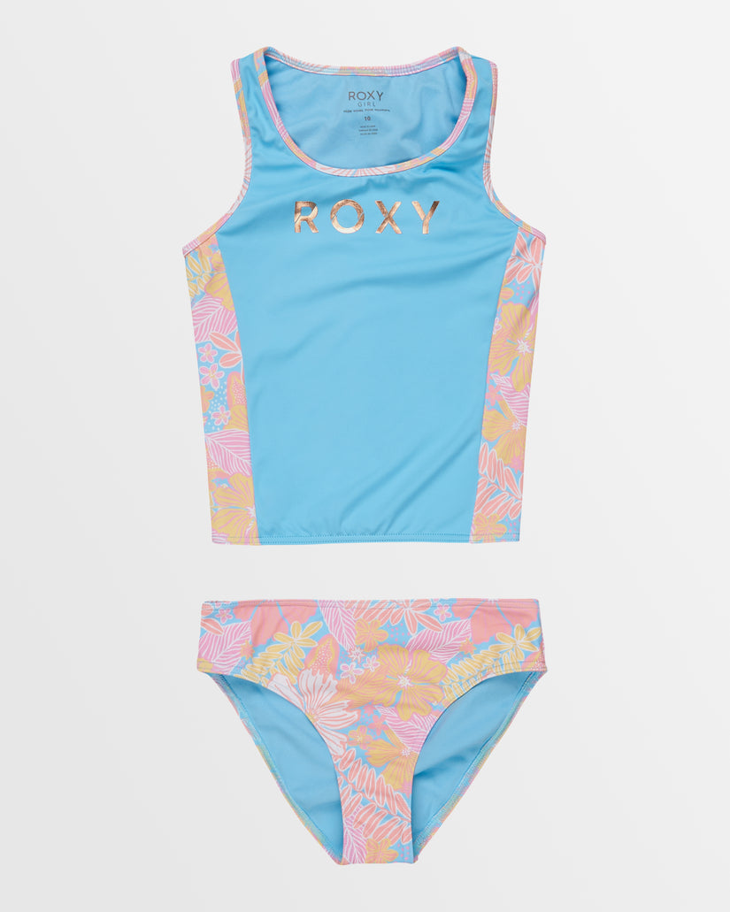 Girls 6-16 Hidden Garden Two Piece Swim Set