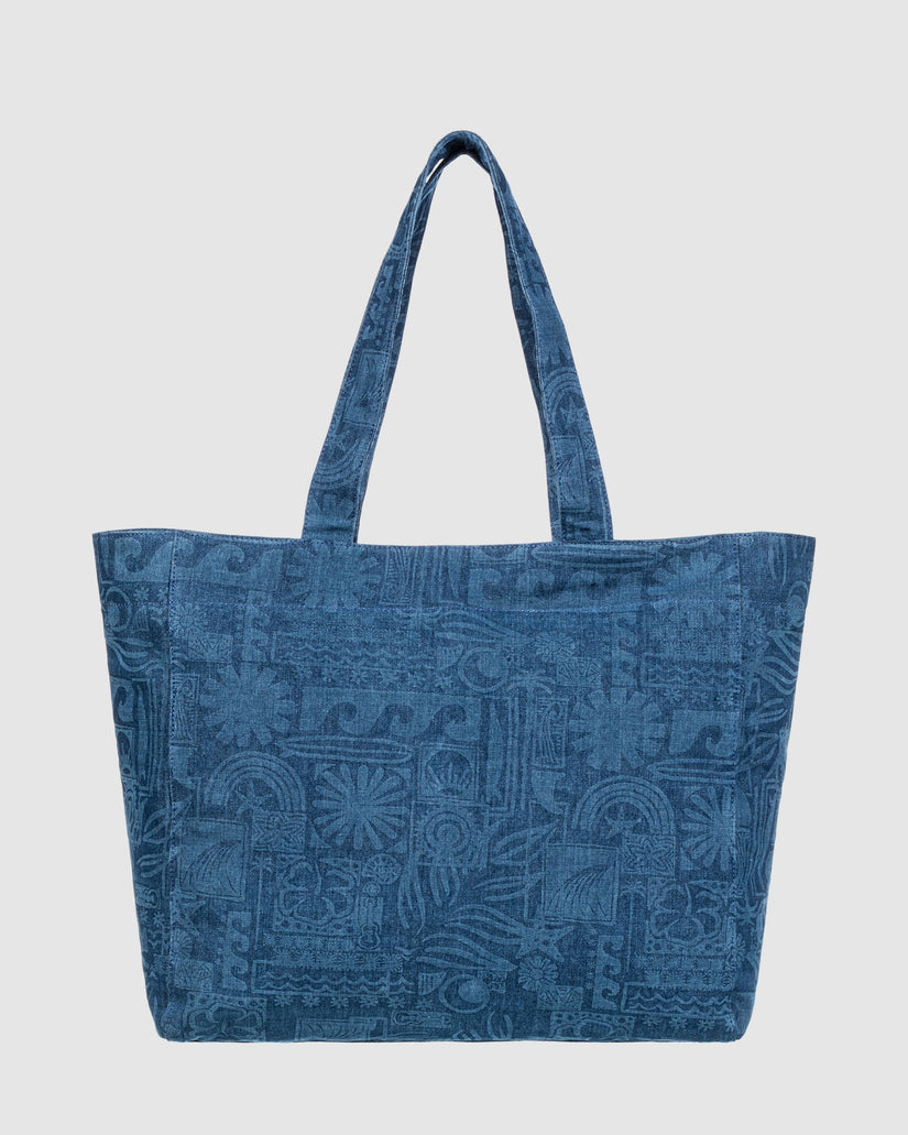 Womens Flower Bus Tote Bag