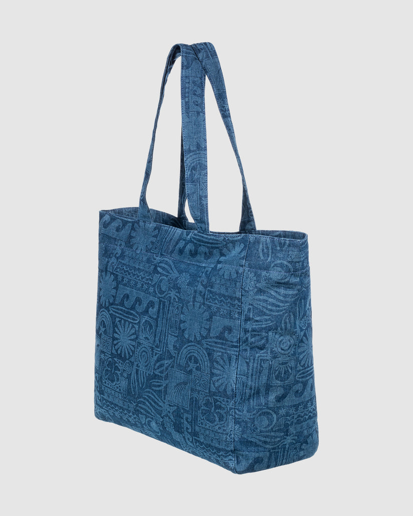 Womens Flower Bus Tote Bag