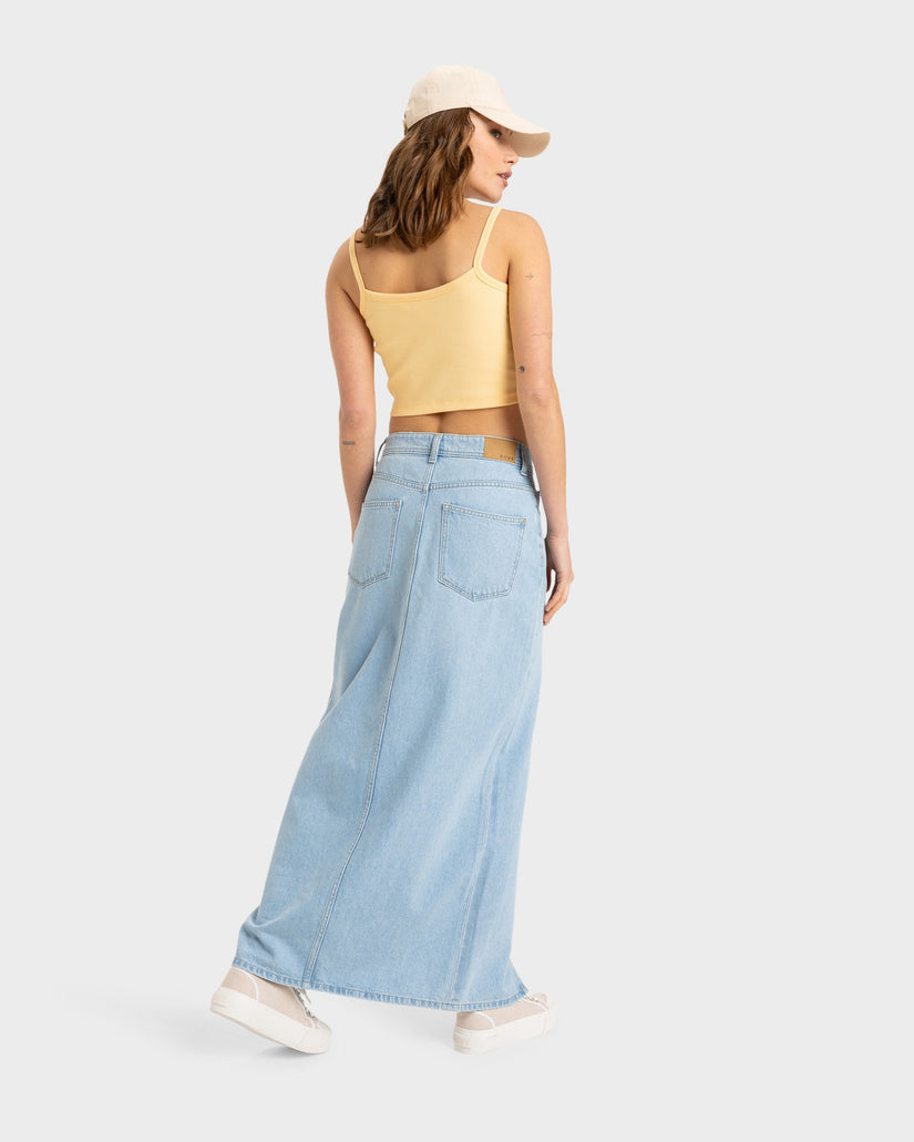 Womens Sun Winds Denim Skirts