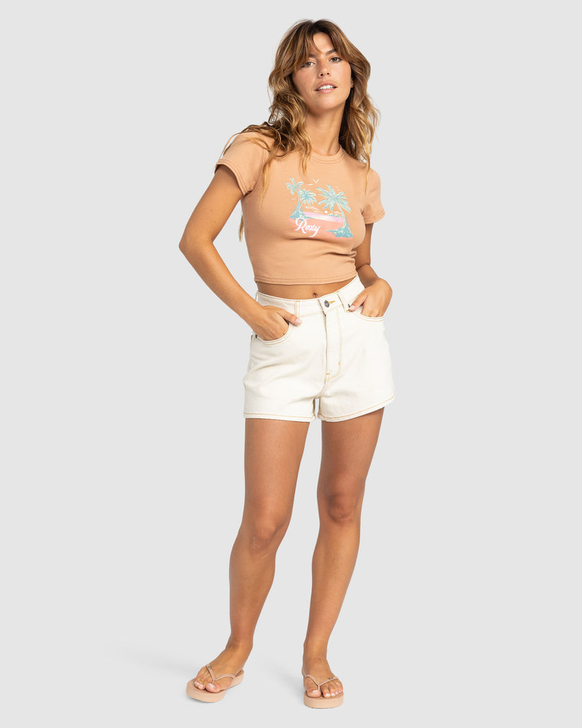 Womens Chlo Short Natural Shorts