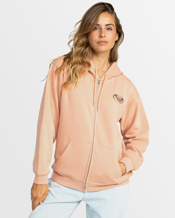 Womens Surf Stoked Zip-Up Hoodie