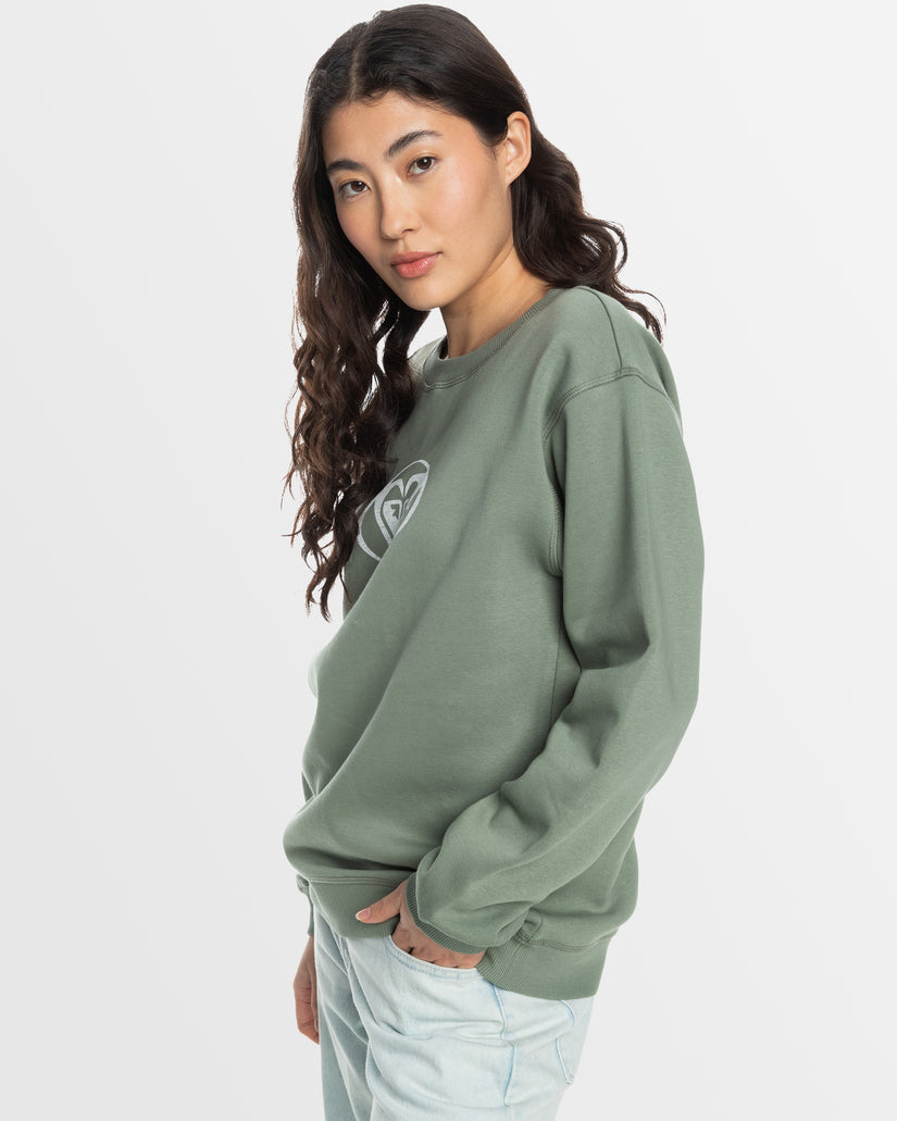 Womens Surf Stoked Pullover Sweatshirt