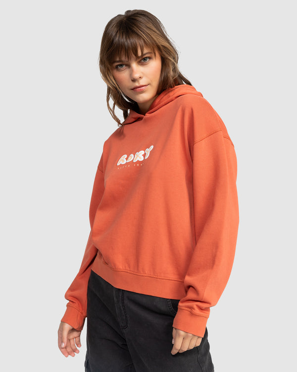 Womens Take The Wave Pullover Hoodie