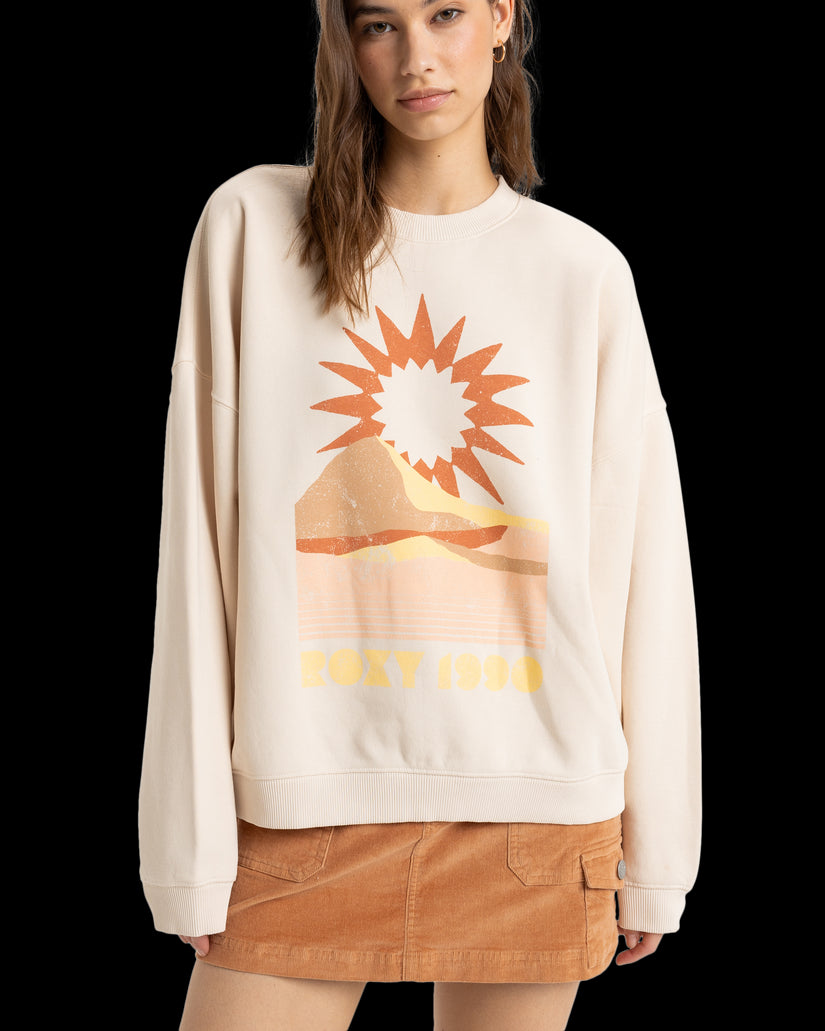 Womens Lineup Pullover Sweatshirt