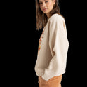 Womens Lineup Pullover Sweatshirt