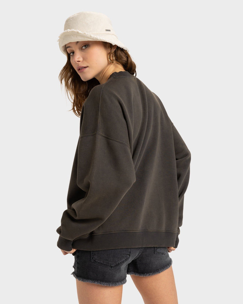 Womens Lineup Oversizedd Crew Neck