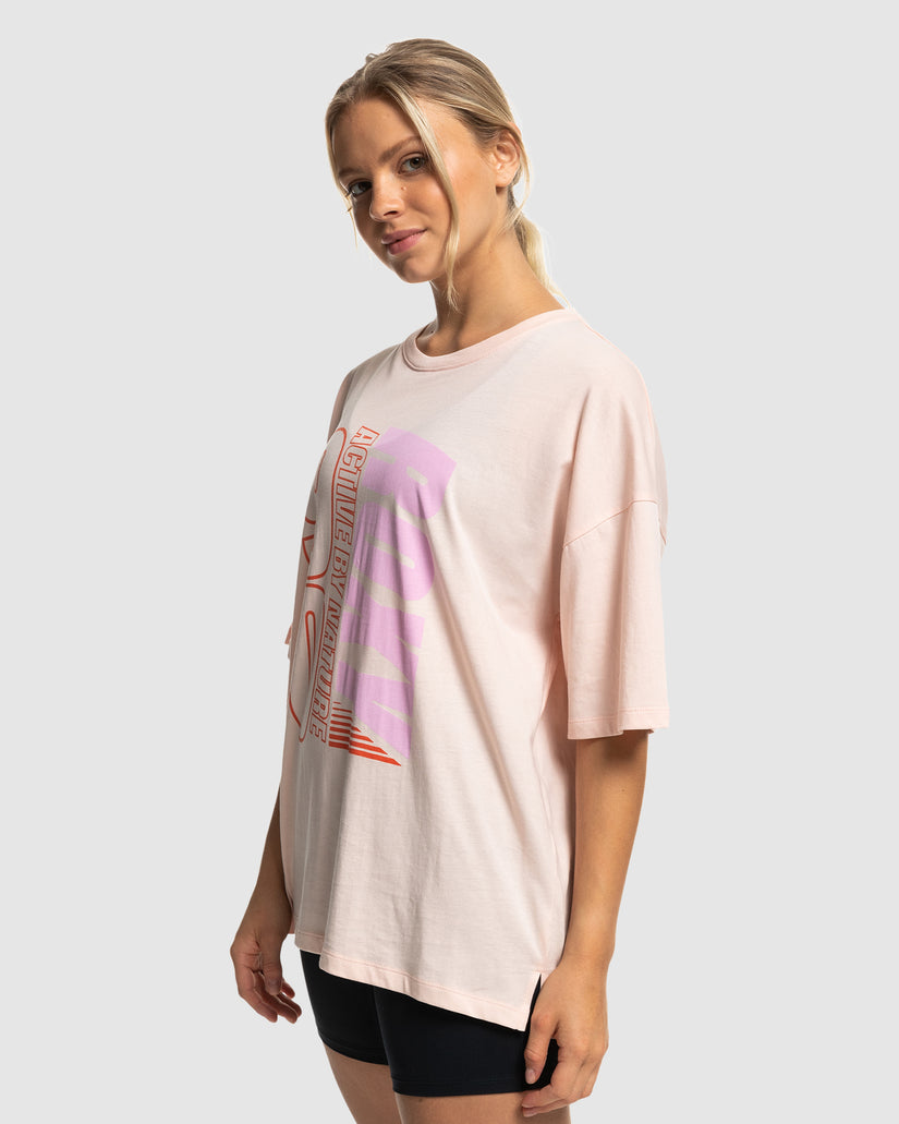 Womens Essential Energy Oversize Tee T-Shirt