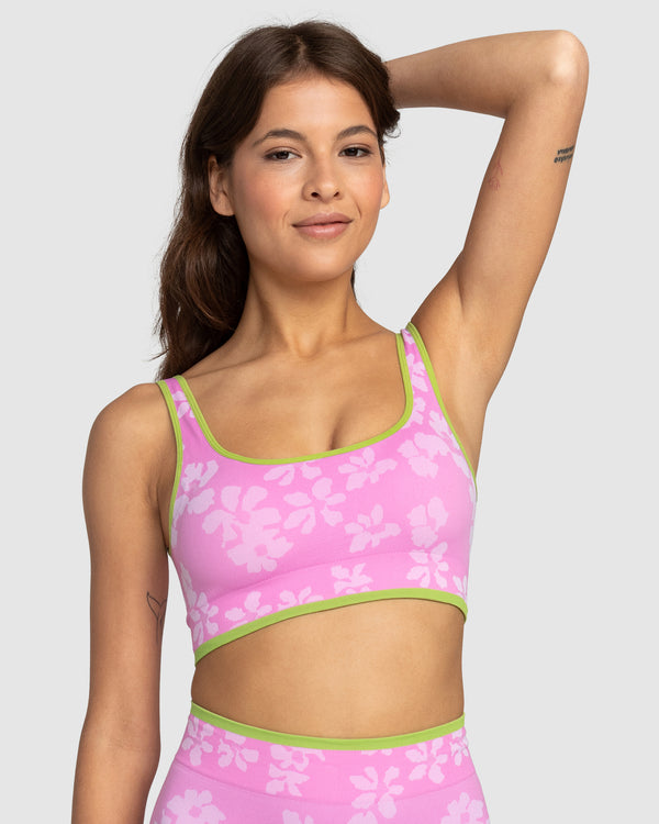 Womens Chill Out Jacquard Bra