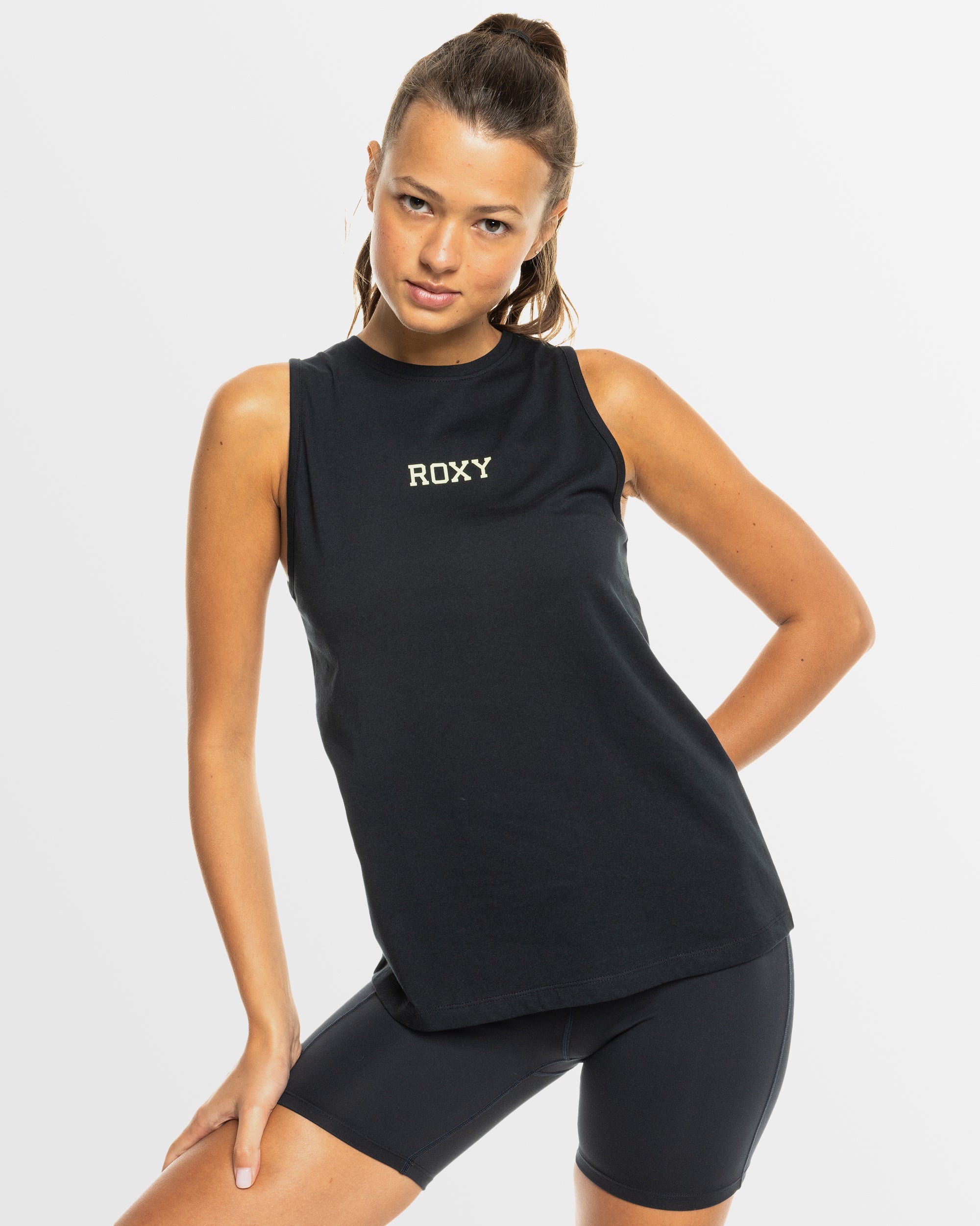 ROXY Womens Essential Energy Varsity Sport Tank