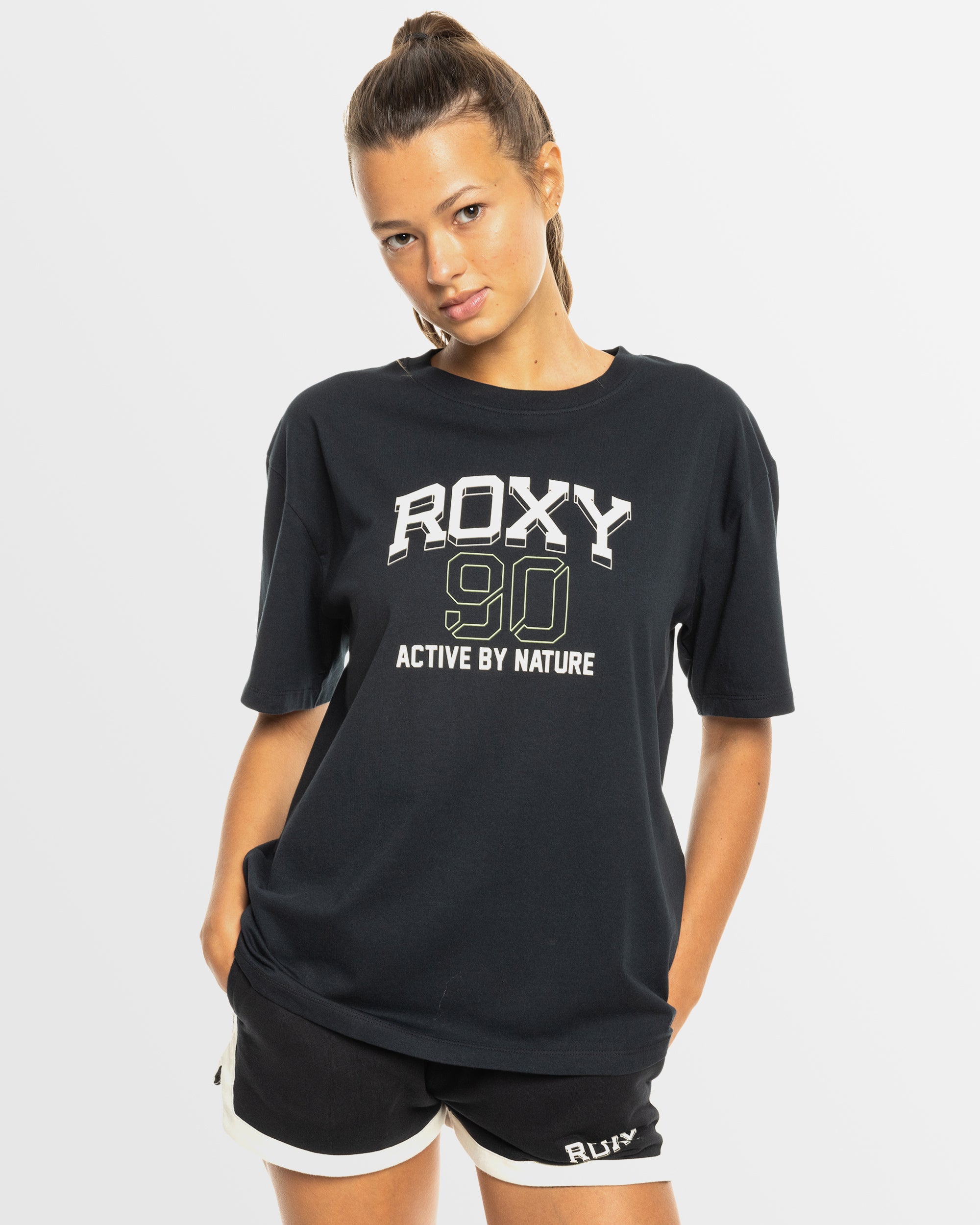 ROXY Womens Essential Energy Short Sleeve Sport T-Shirt