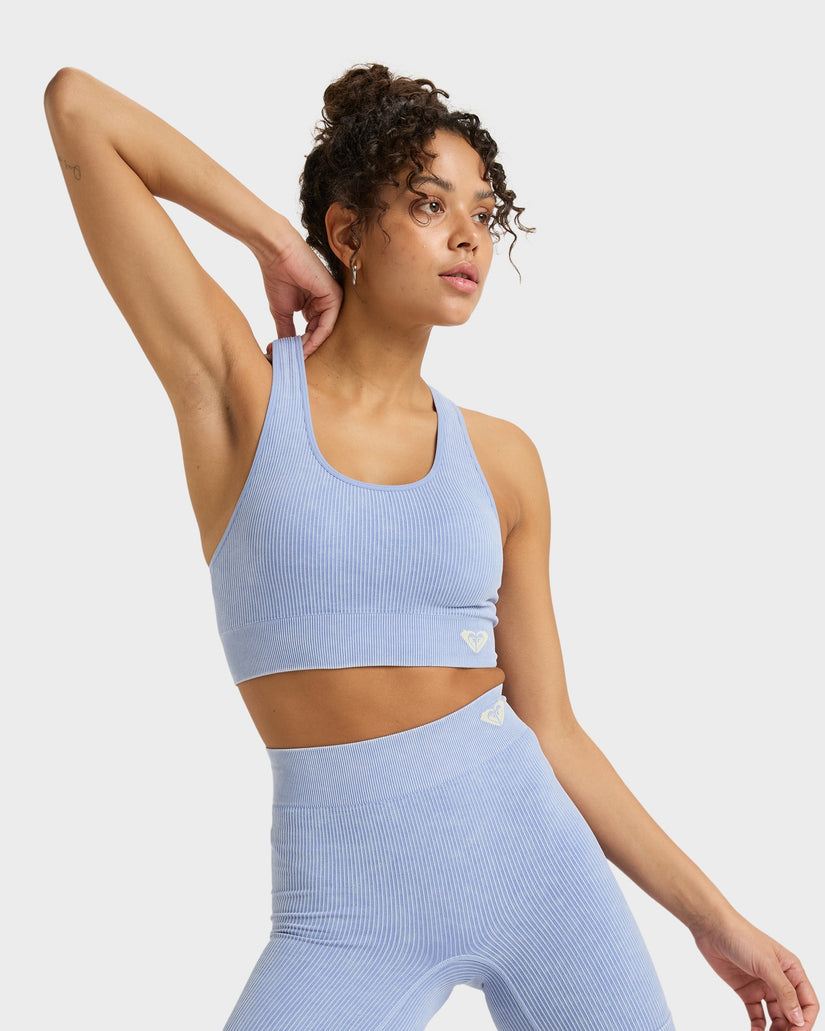 Womens Chillout Seamless Washed Sports Bra