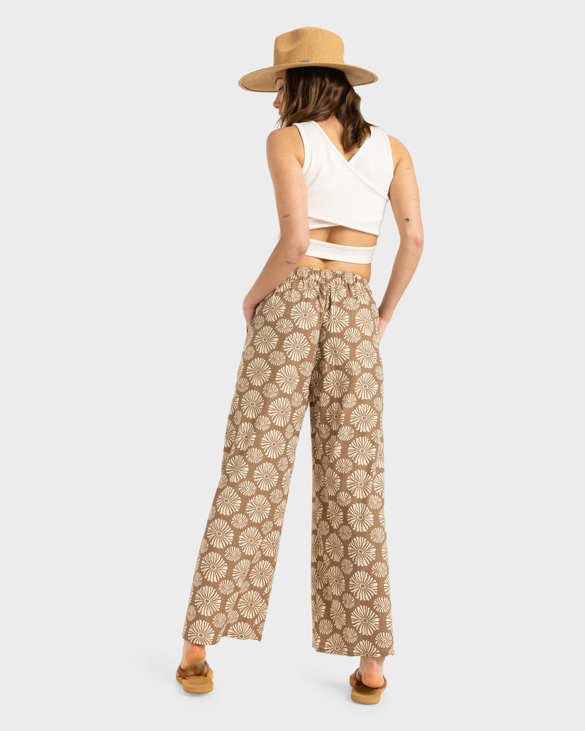 Womens Midnight Avenue Slub Pants