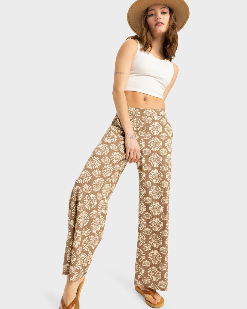 Womens Midnight Avenue Slub Pants