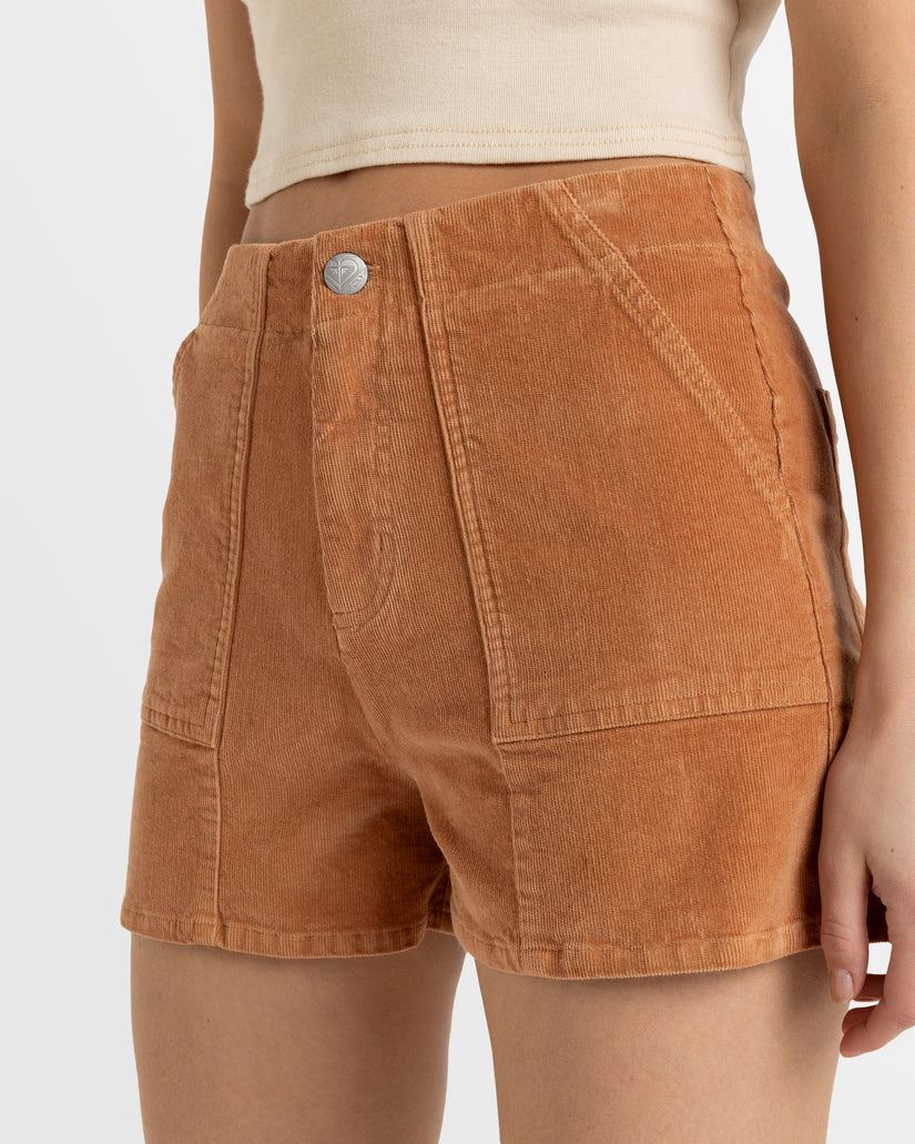 Womens Sessions Corduroy Shorts