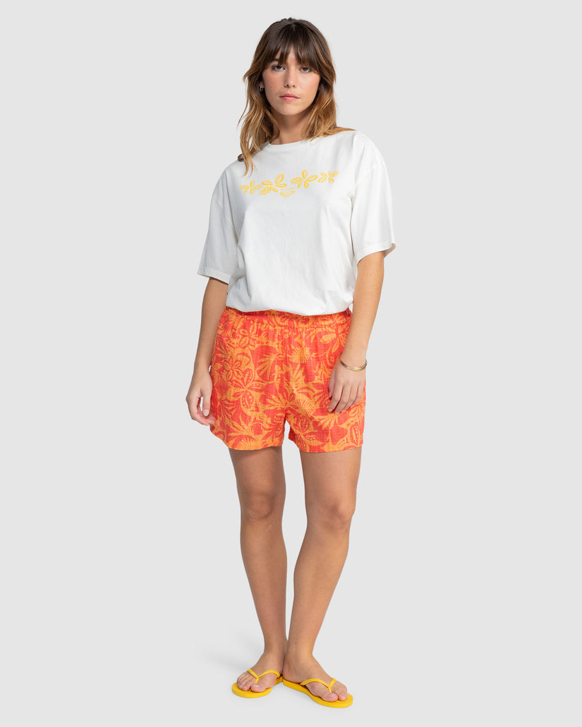 Womens Lekeitio Bay Printed Shorts