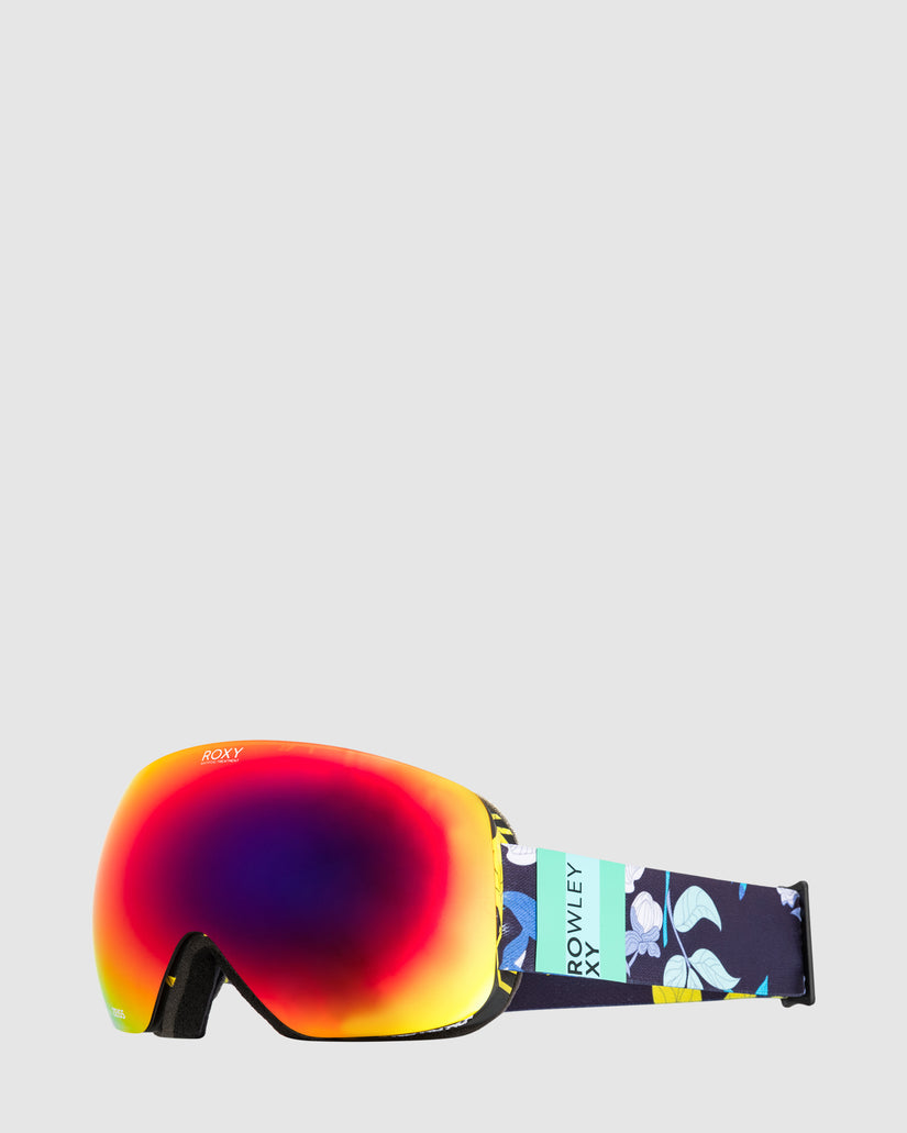 Womens Roxy X Rowley Rosewood Goggles Goggles