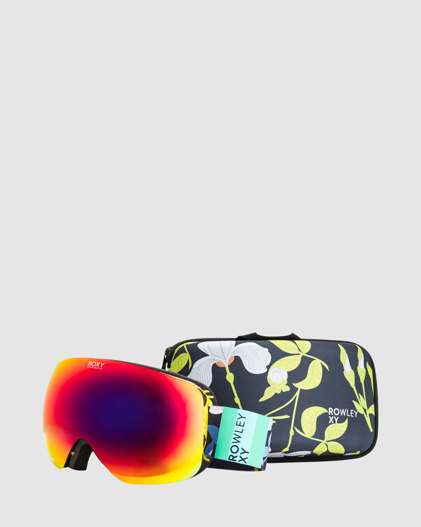 Womens Roxy X Rowley Rosewood Goggles Goggles