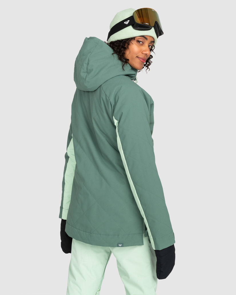 Womens Radiant Lines Overhead Snow Jacket