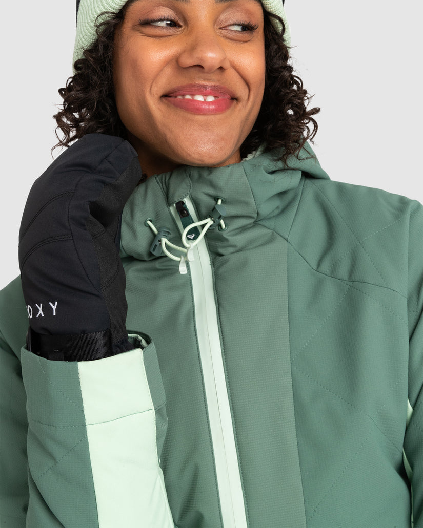 Womens Radiant Lines Overhead Snow Jacket