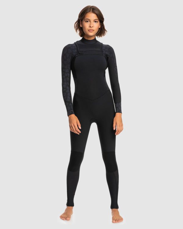 Womens 3/2mm Swell Series Chest Zip Gbs Wetsuit