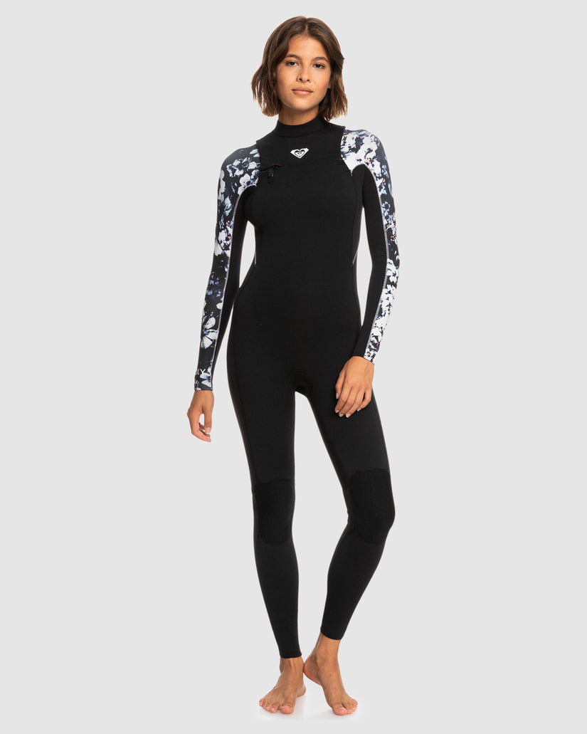 Womens 3/2mm Elite Chest Zip Wetsuit