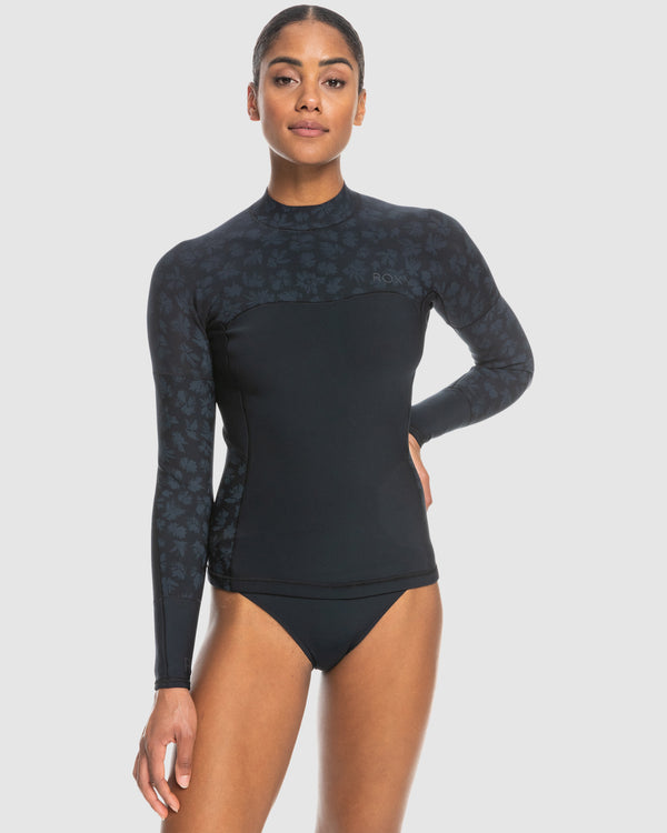 Womens 1mm Swell Series 2022 Long Sleeve Wetsuit Top