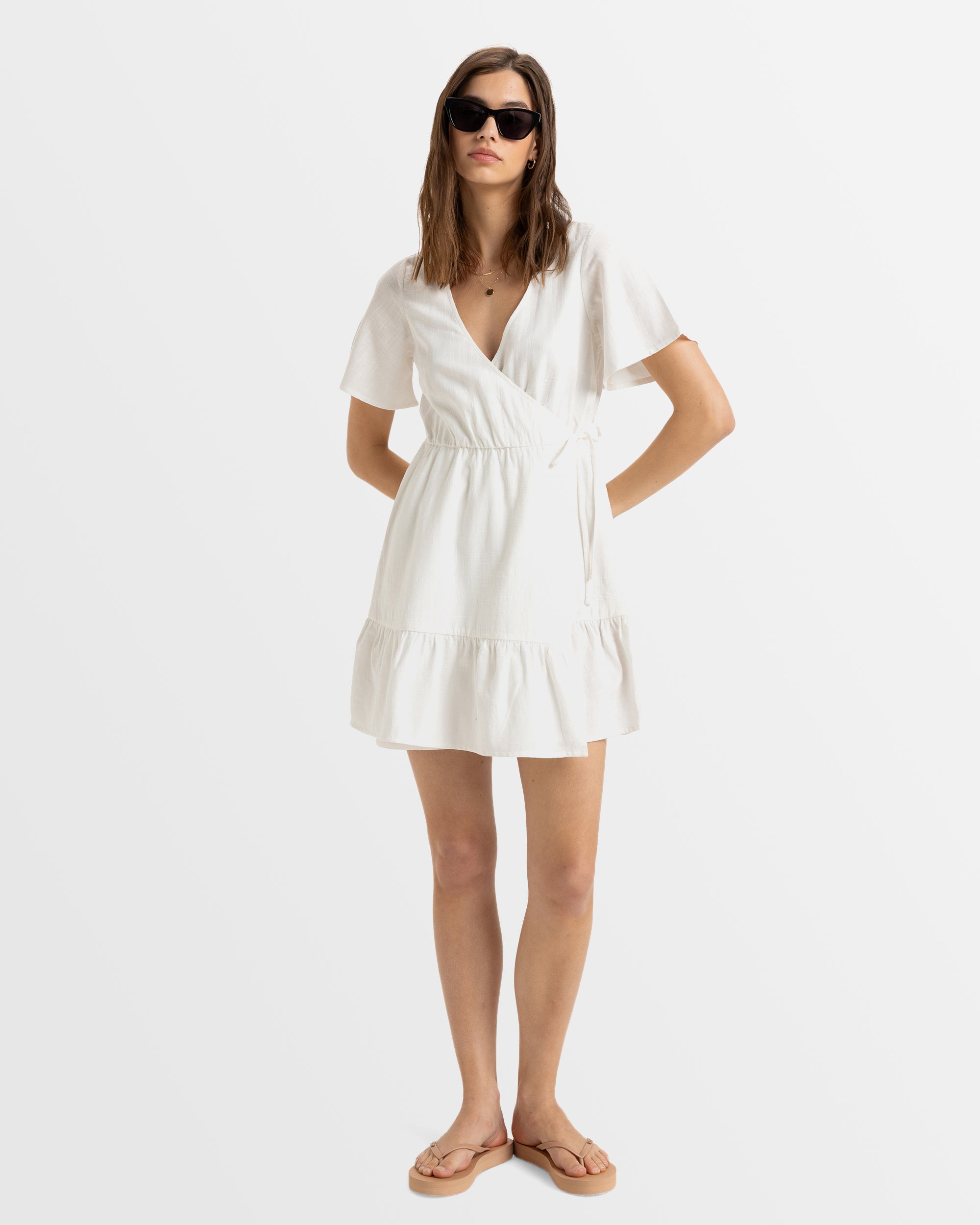 ROXY Womens Sun And Sand Mini Dress