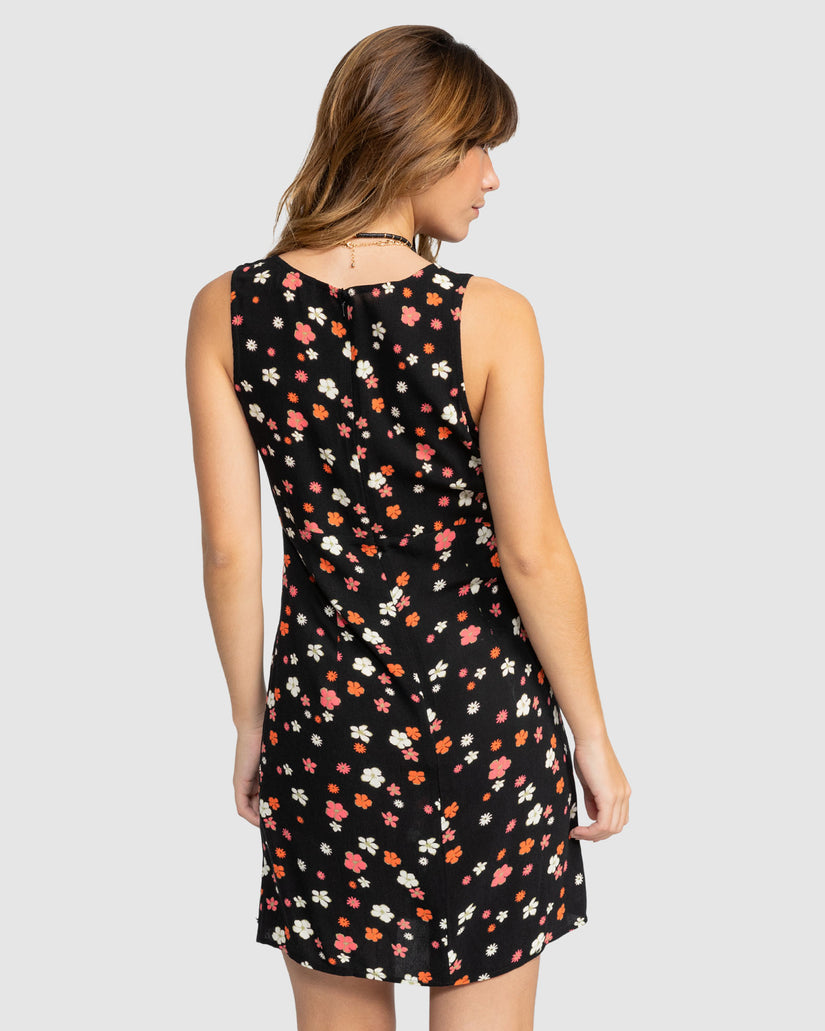 Womens Sunday Feeling Print Mini Dress