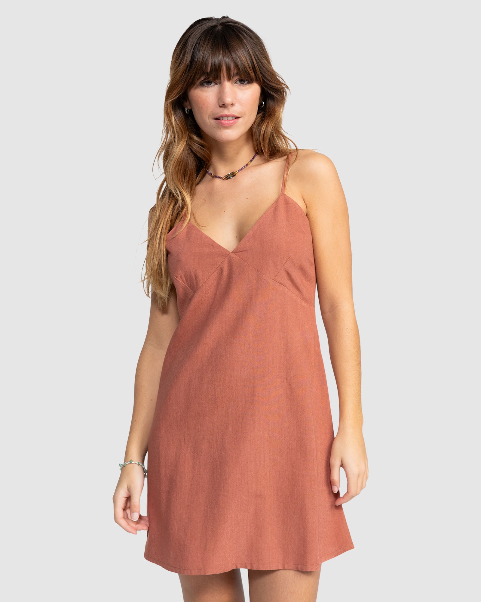 ROXY Womens Santorini Slip Dress