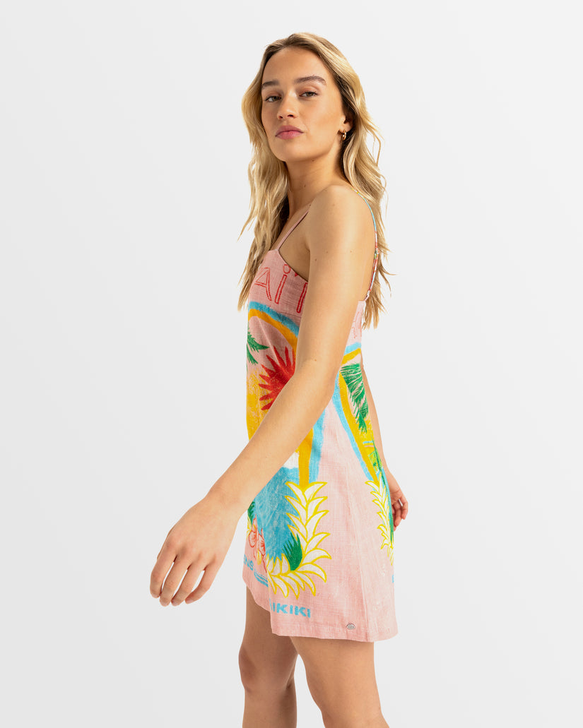 Womens Atlas Playa Blanca Slip Dress