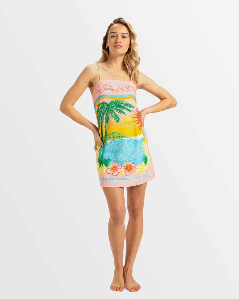 Womens Atlas Playa Blanca Slip Dress