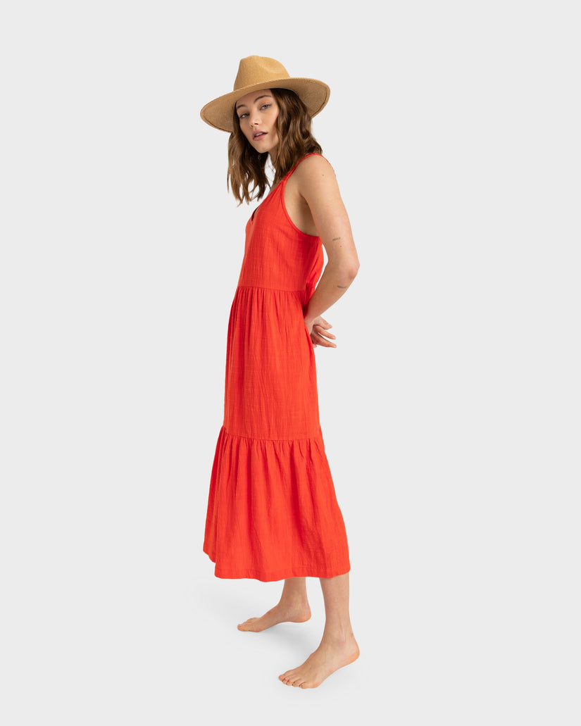 Womens Waiting Line Maxi Dress