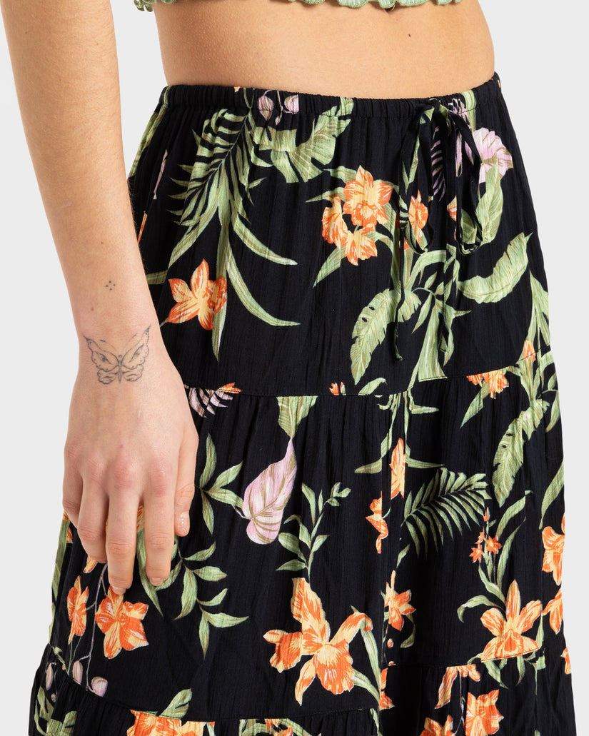 Womens Sweetwater Maxi Printed Skirts