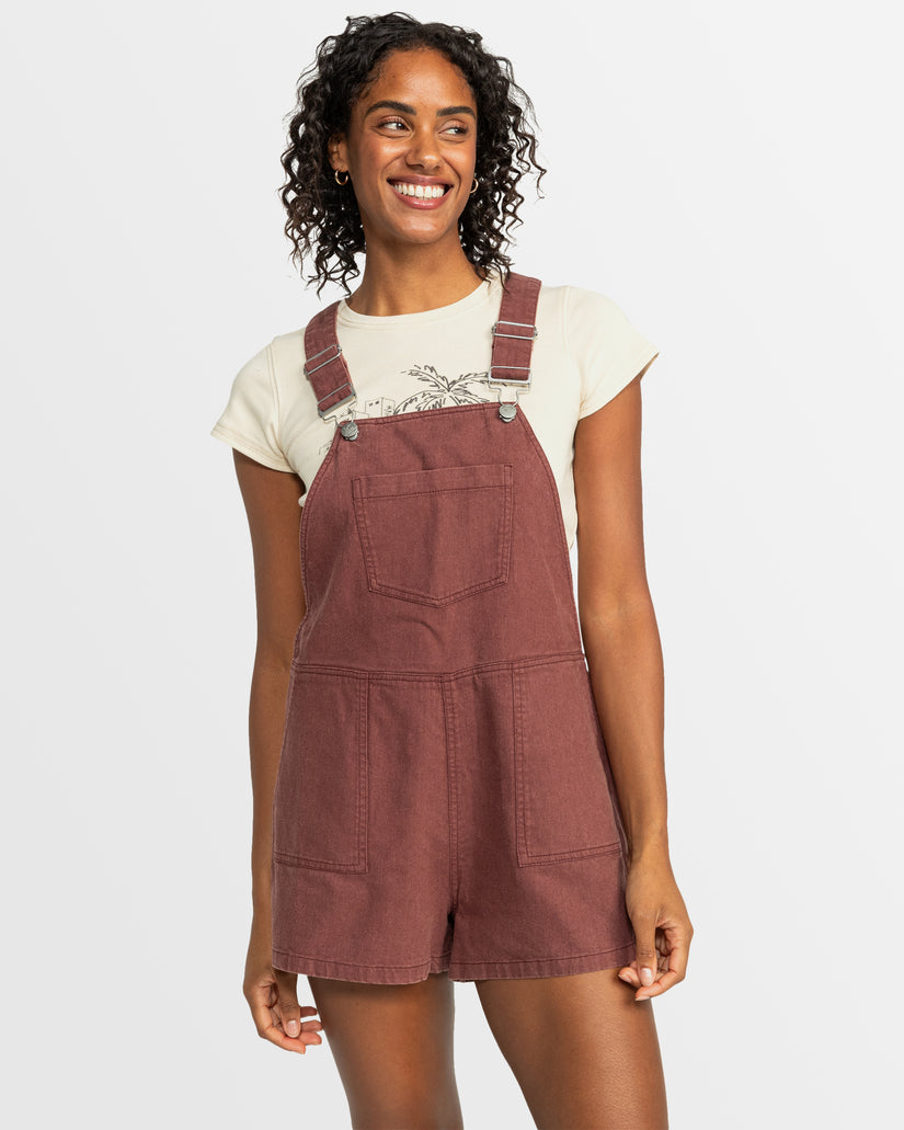 Womens Crystal Coast Short Overall