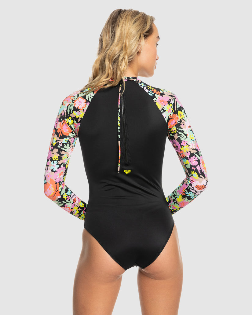 Womens Roxy Active Onesie Rashguard