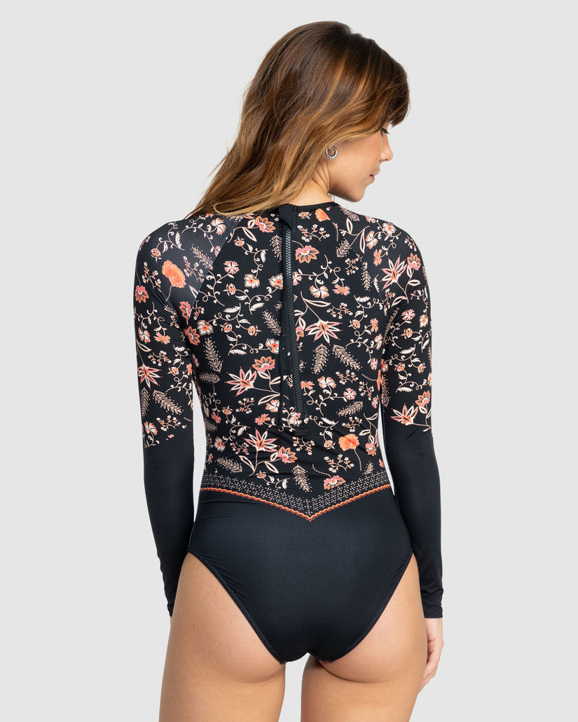 Womens Kerala Long Sleeve One Piece Swimsuit