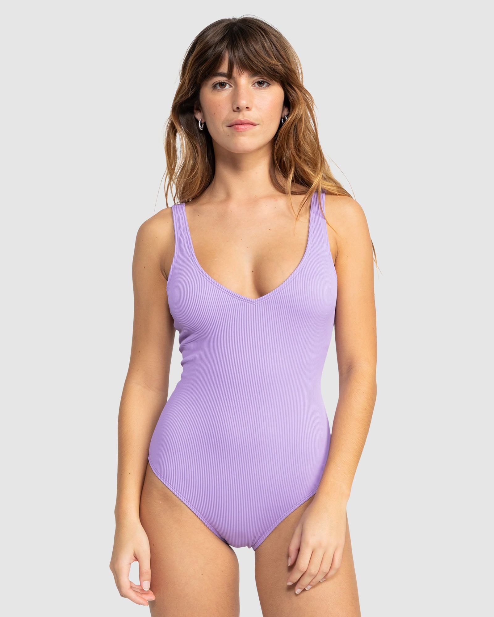 ROXY Womens Rib Love One-Piece Swimsuit