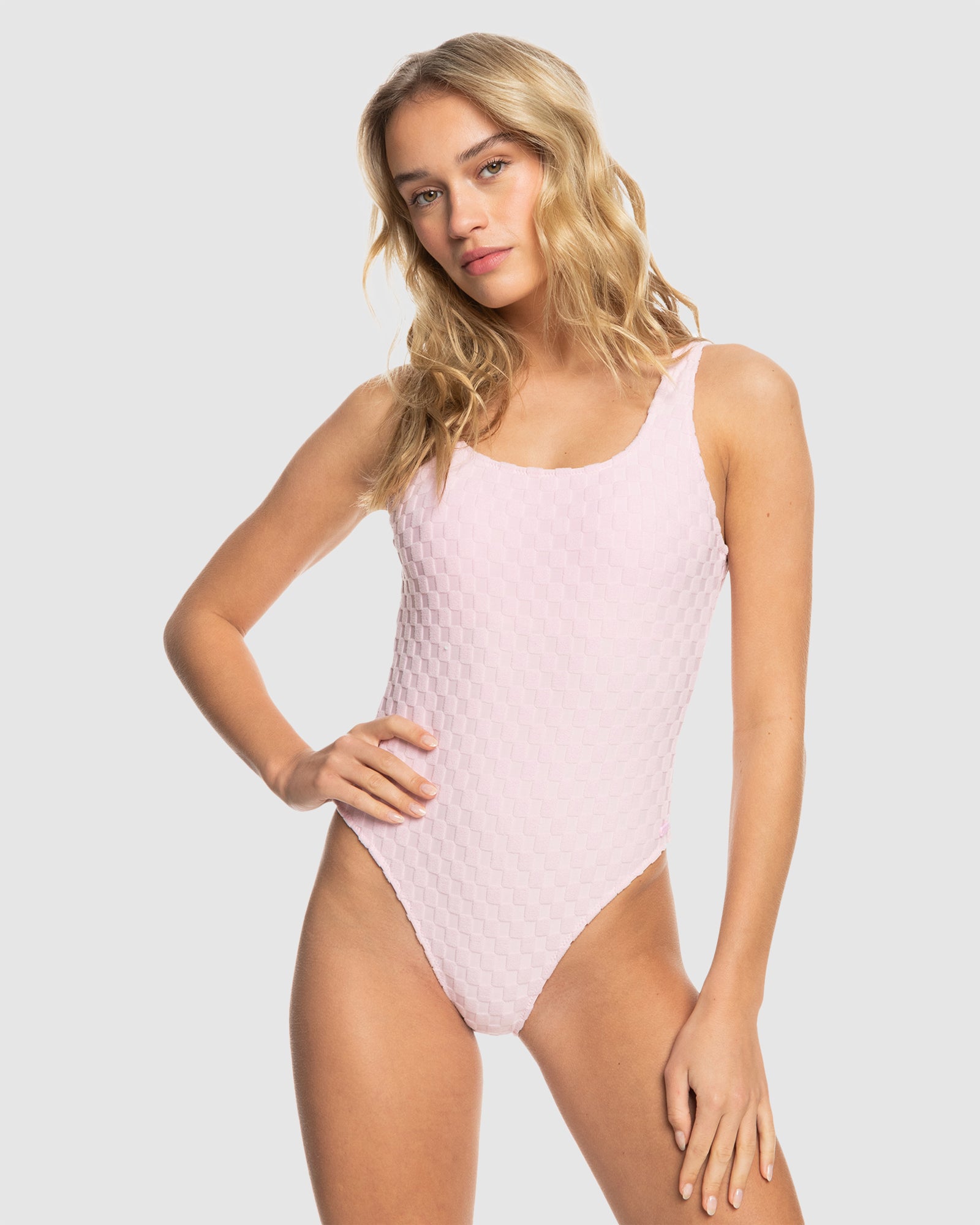 ROXY Womens Happy Terry One Piece Swim